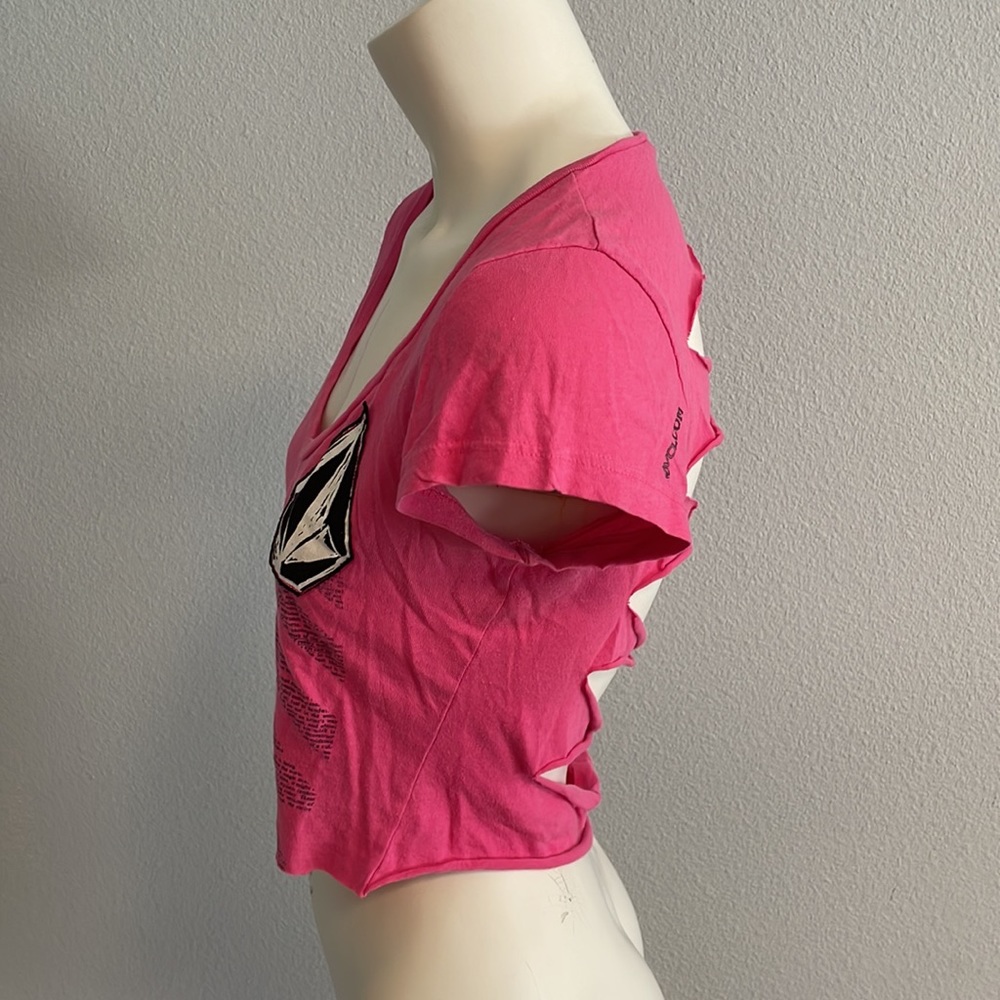 Volcom Cropped Open-Back Top - image 2